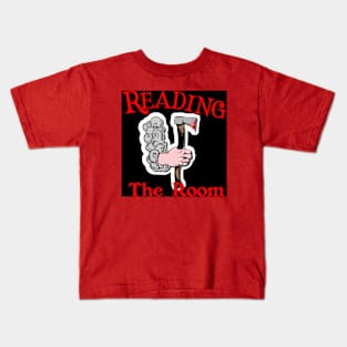 Reading the Room Square Kids T-Shirt